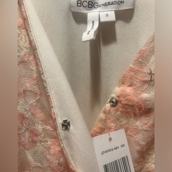 BCBGeneration Pink Lace Lena Maxi Dress - Picture 6 of 11